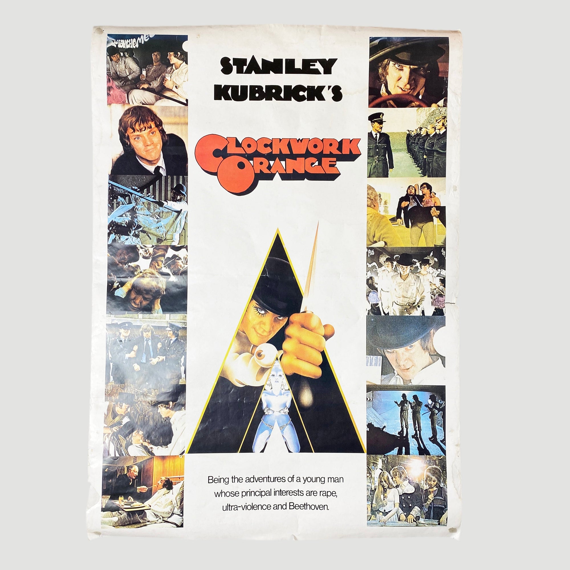 80's Clockwork Orange Promo Poster