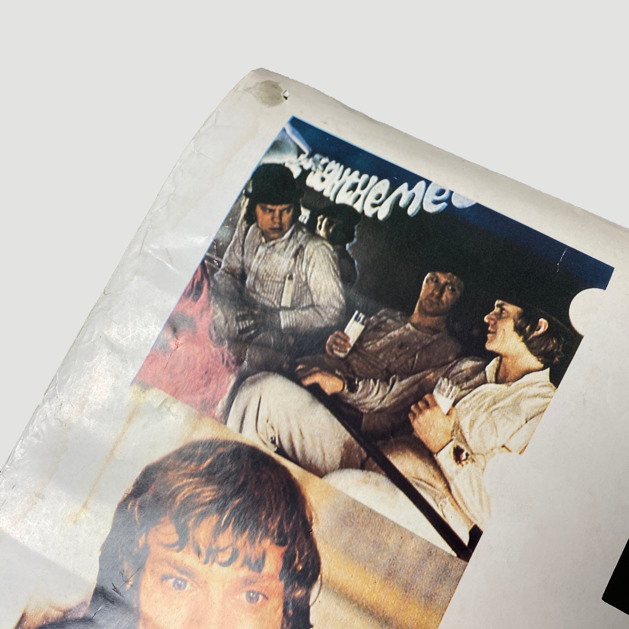 80's Clockwork Orange Promo Poster