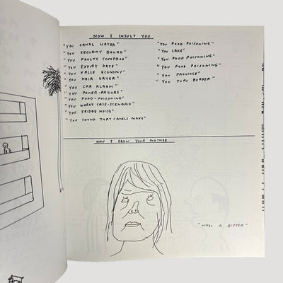 2001 David Shrigley Do Not Bend Uk 1st Edition