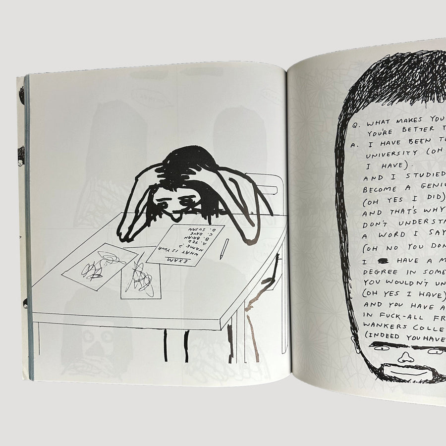 2001 David Shrigley Do Not Bend Uk 1st Edition