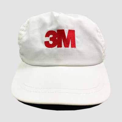 3M White Snapback Cap