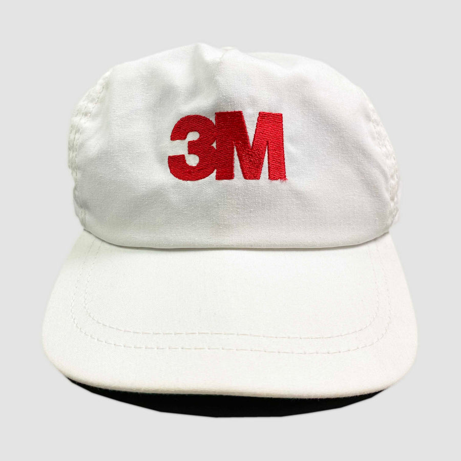 3M White Snapback Cap