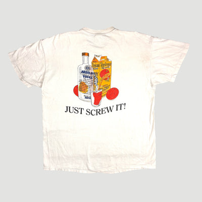 90's Absolutley Screwed Absolut T-Shirt