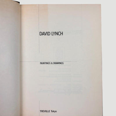 1991 David Lynch Paintings & Drawings 1st Press Edition
