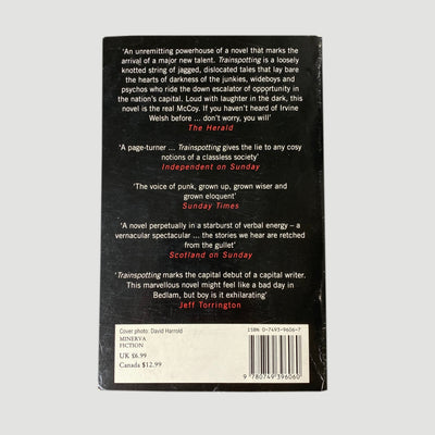 1996 Irvine Welsh 'Trainspotting' (Skull Mask Cover)