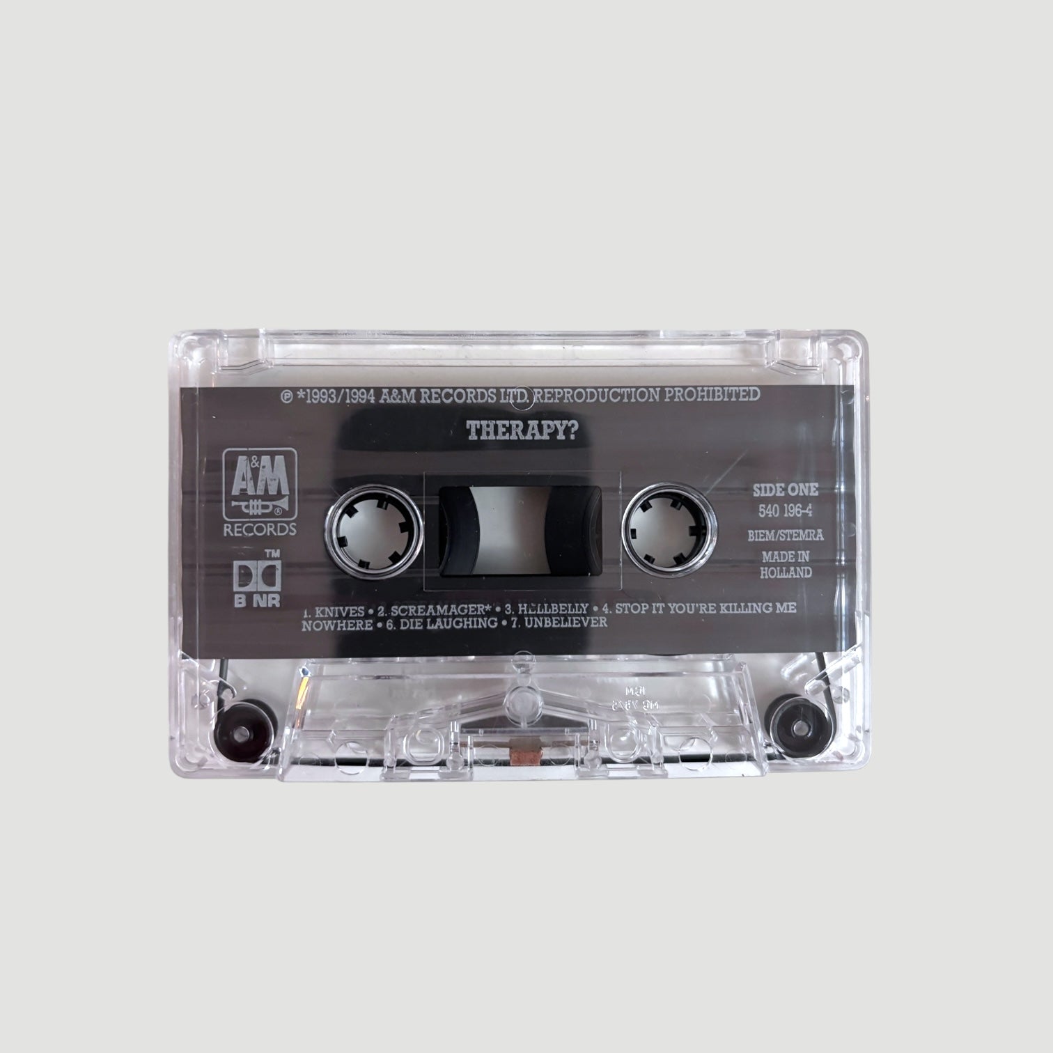 1995 Therapy? Troublegum UK Cassette