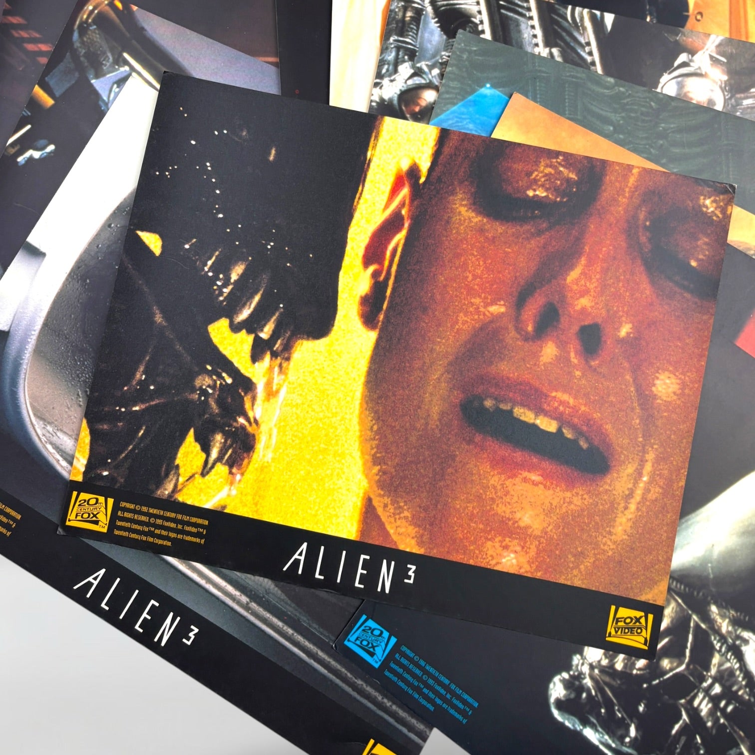 1993 Alien 1-3 Facehugger UK 4xVHS Boxset