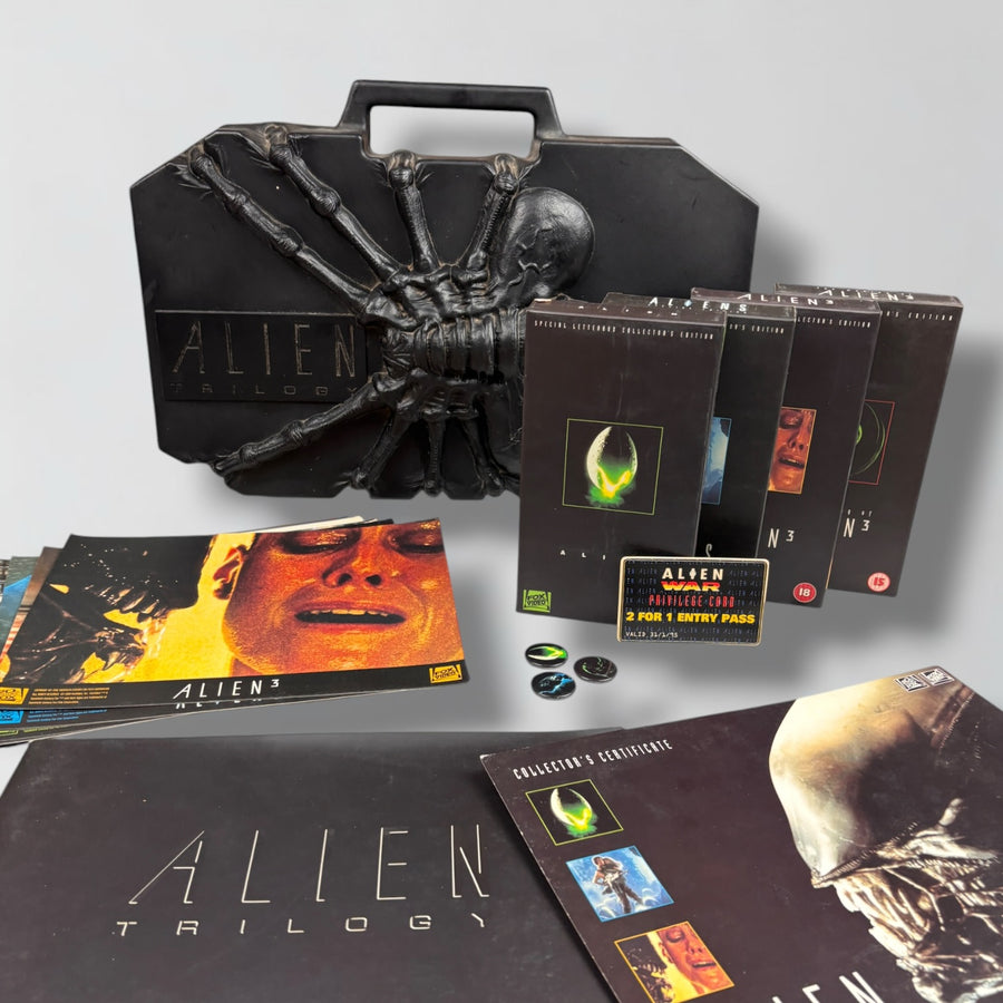 1993 Alien 1-3 Facehugger UK 4xVHS Boxset