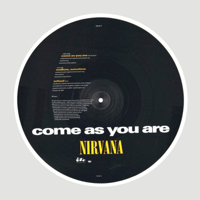1992 Nirvana Come As You Are UK 12" Vinyl Single
