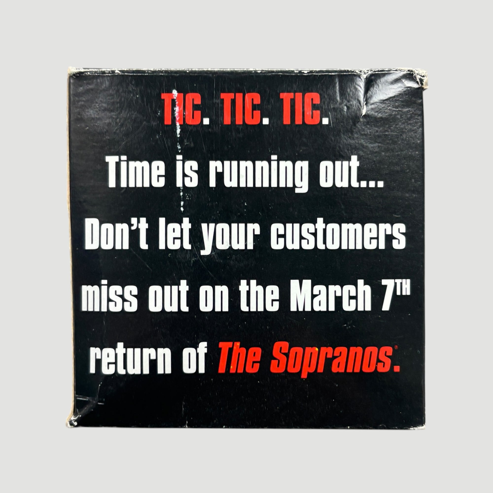 2004 HBO The Sopranos Season 4 Promo Clock