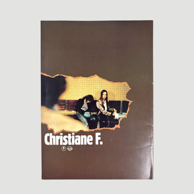 1981 Christiane F Japanese Programme
