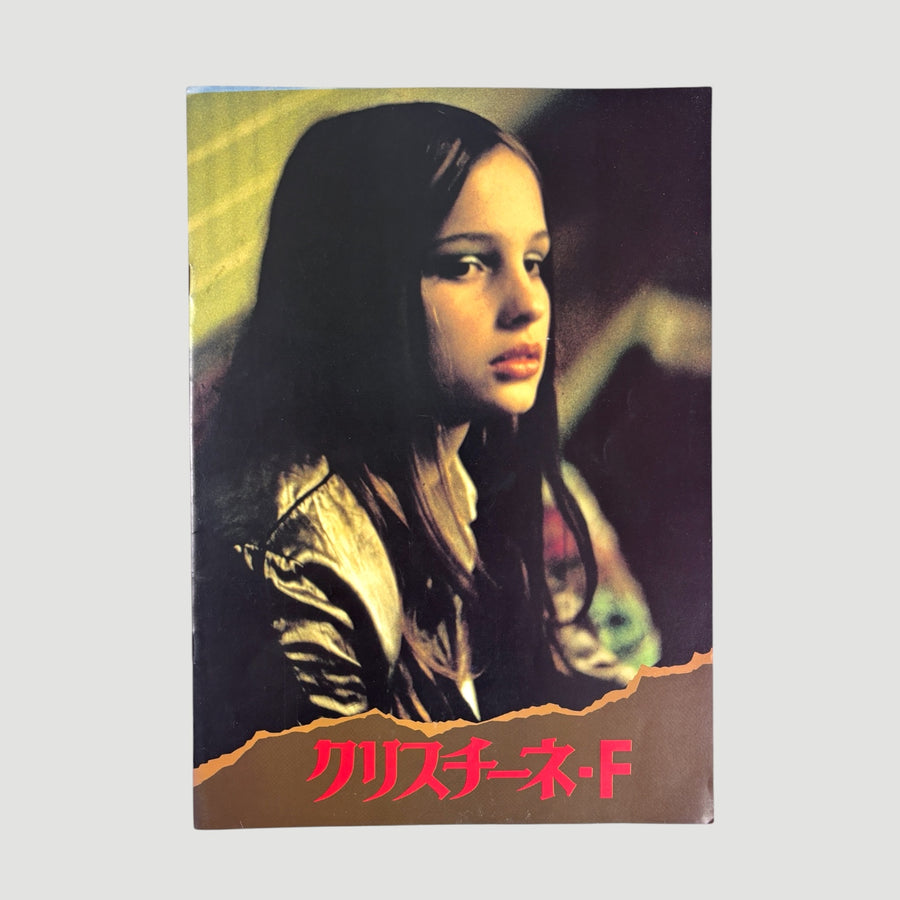 1981 Christiane F Japanese Programme