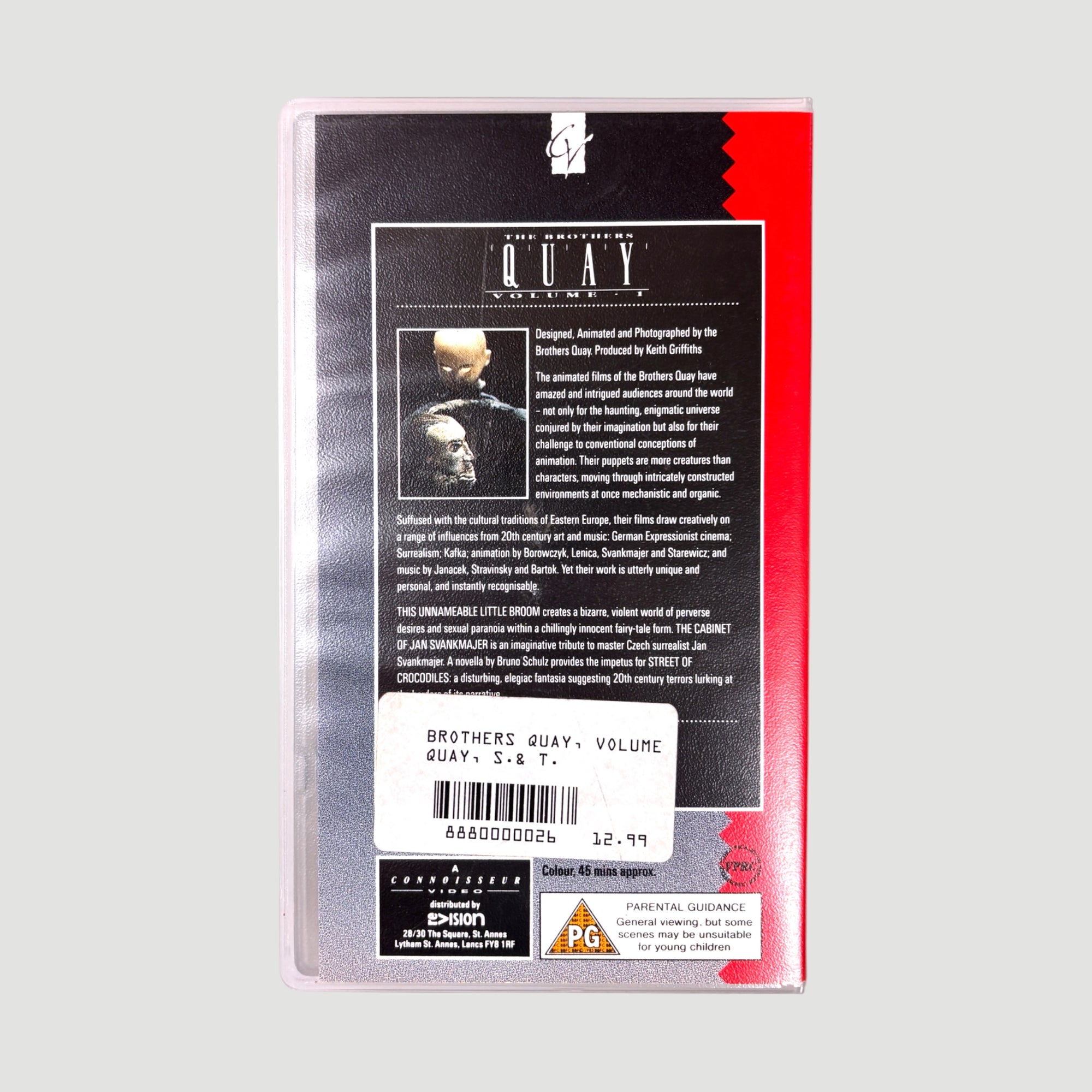 90's The Brothers Quay Vol. 1 VHS