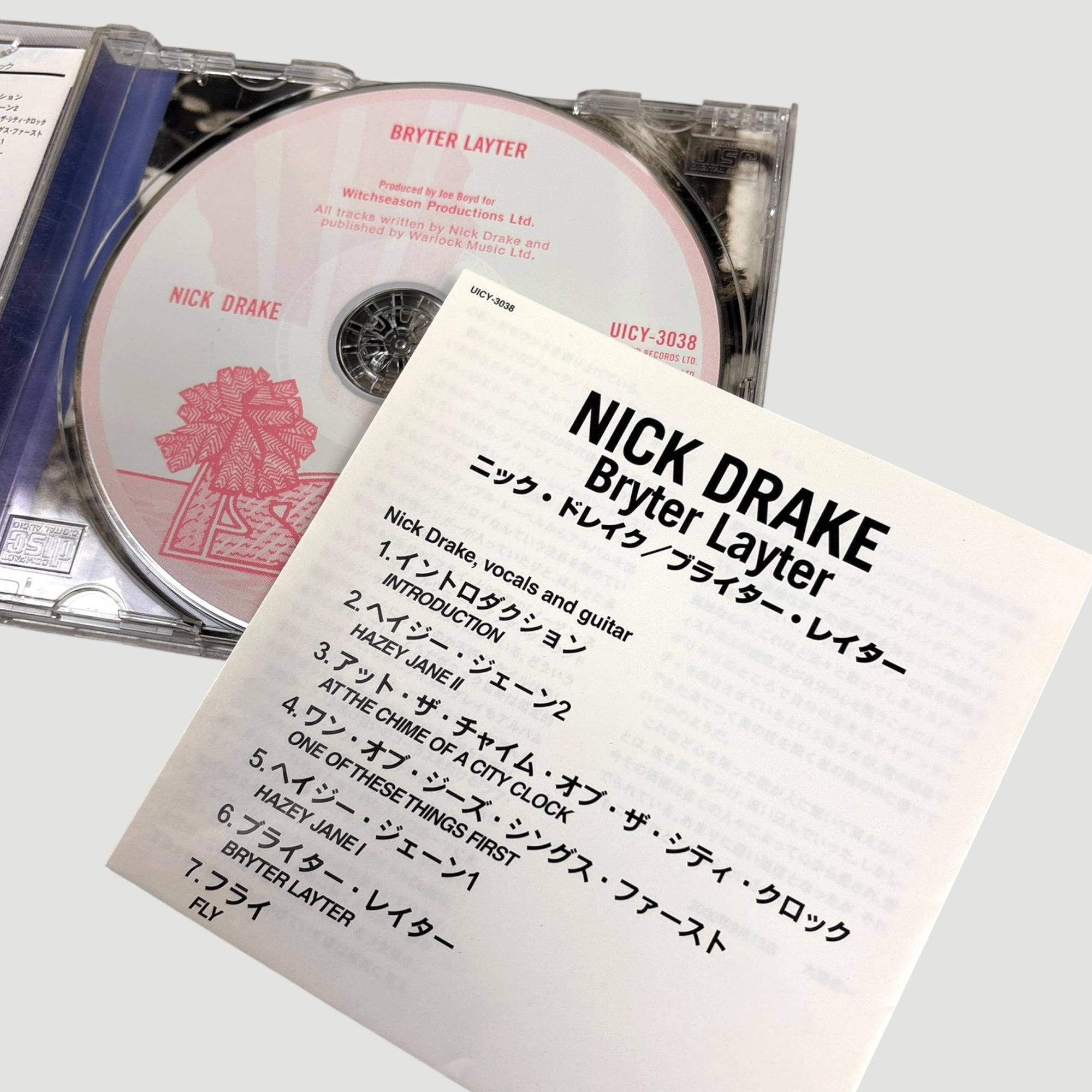 00's Nick Drake Bryter Later Japanese CD
