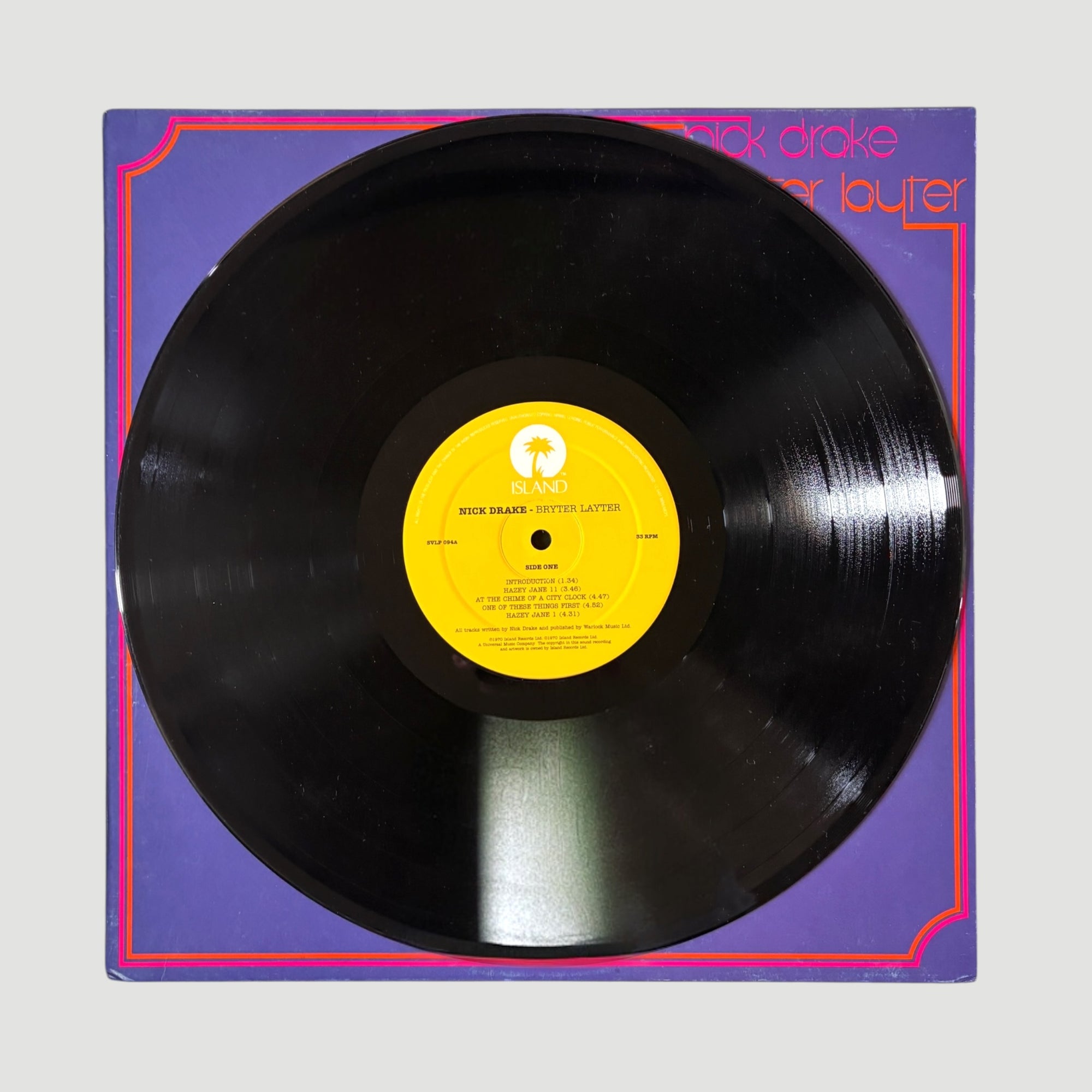 2009 Nick Drake Bryter Later UK Vinyl