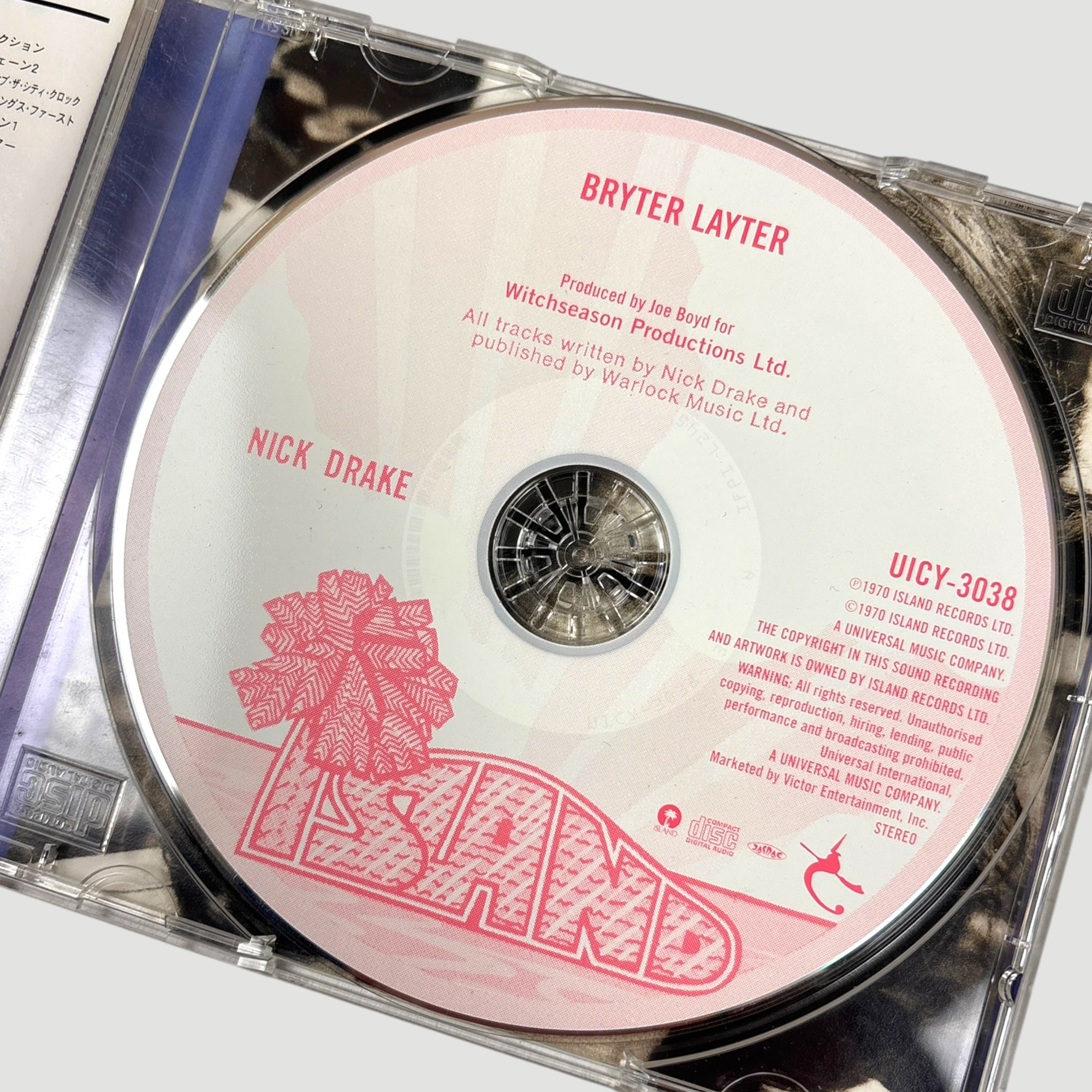 00's Nick Drake Bryter Later Japanese CD