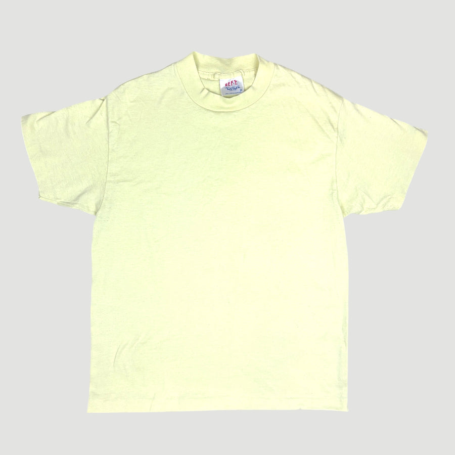 80's Basic Yellow Teejays T-Shirt