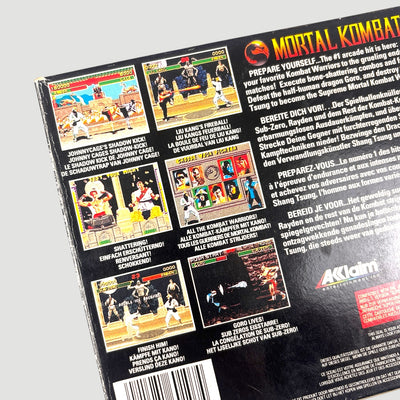 1992 Mortal Kombat SNES Game