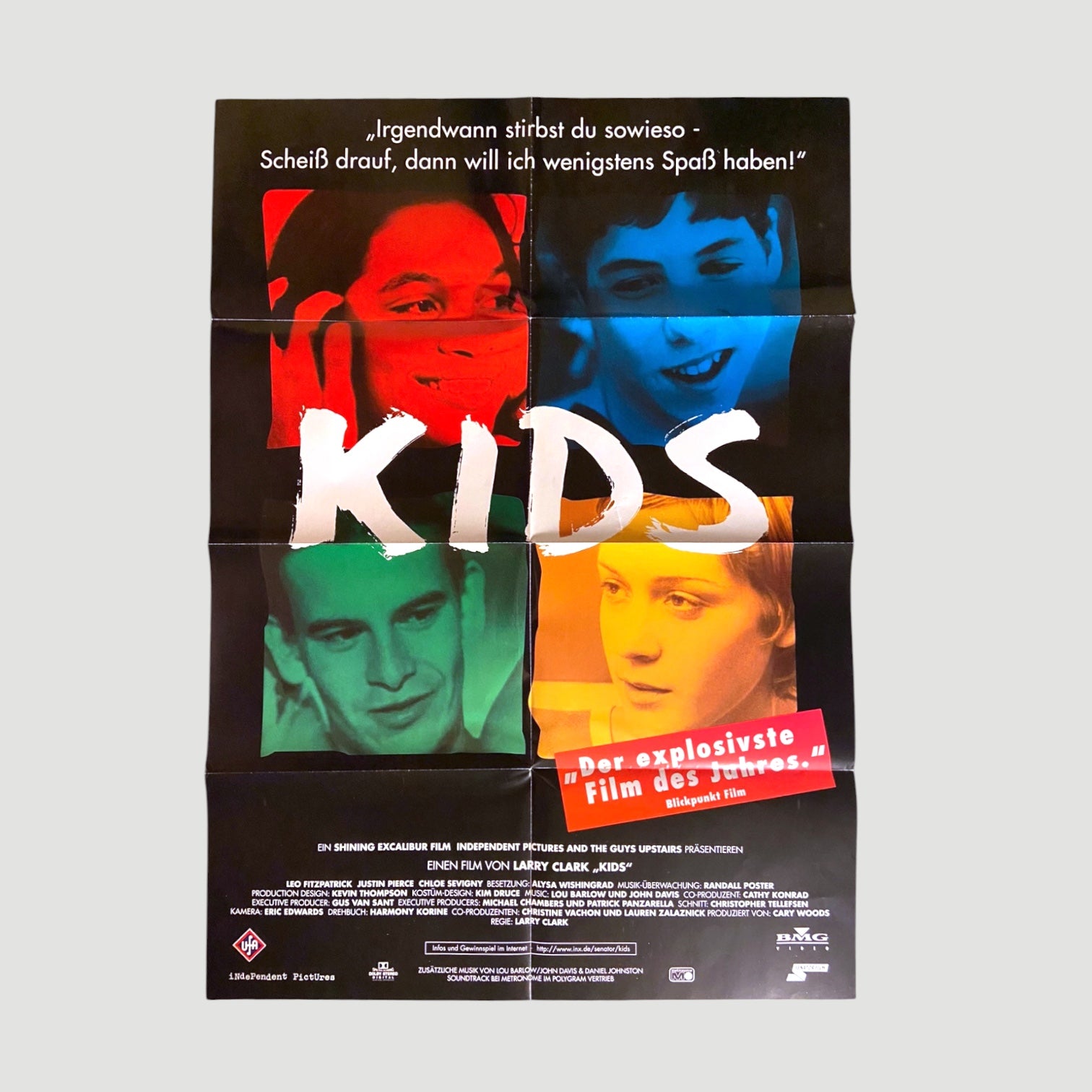 1995 KIDS German Release Poster