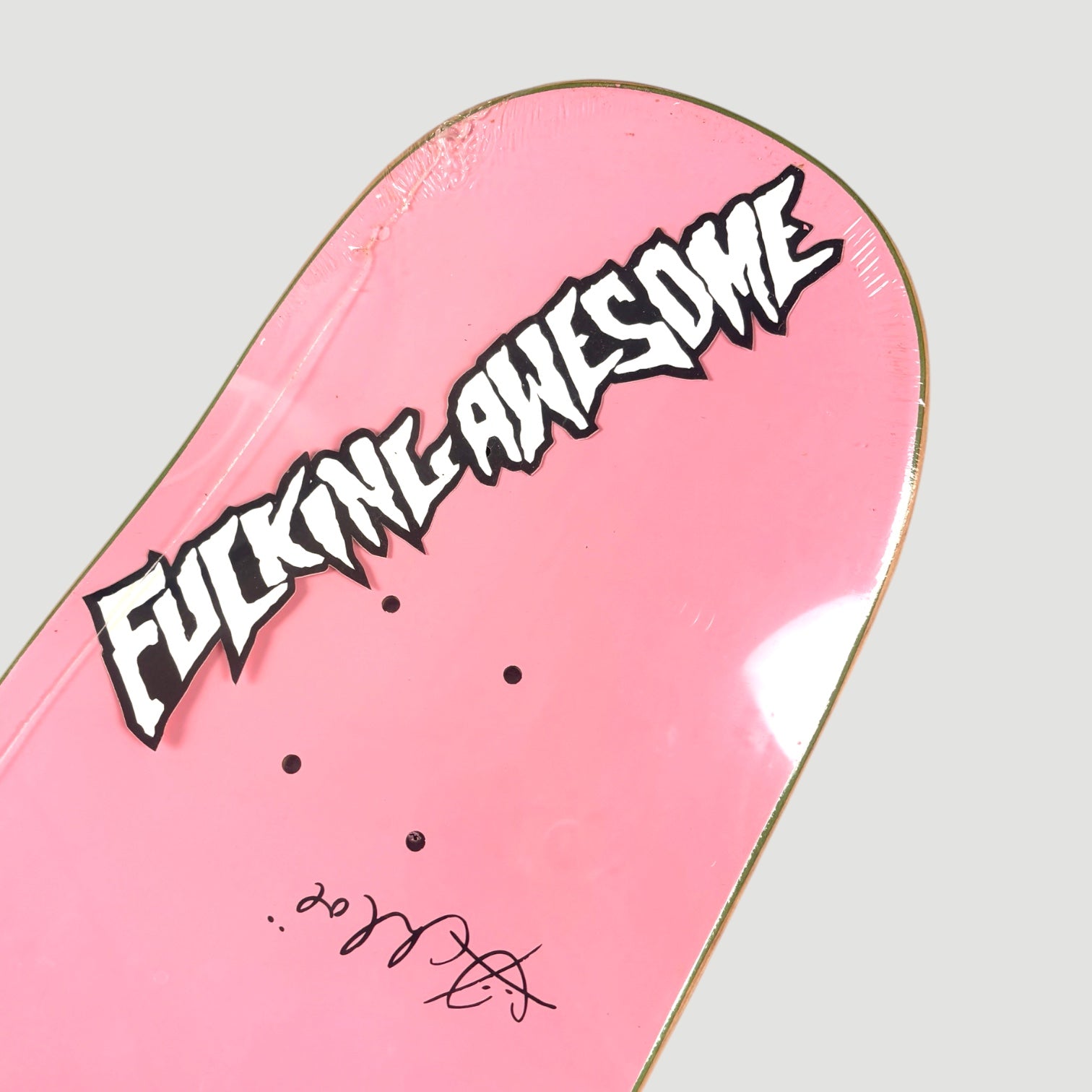 2014 Fucking Awesome Chloë Sevigny Pink Skateboard Deck