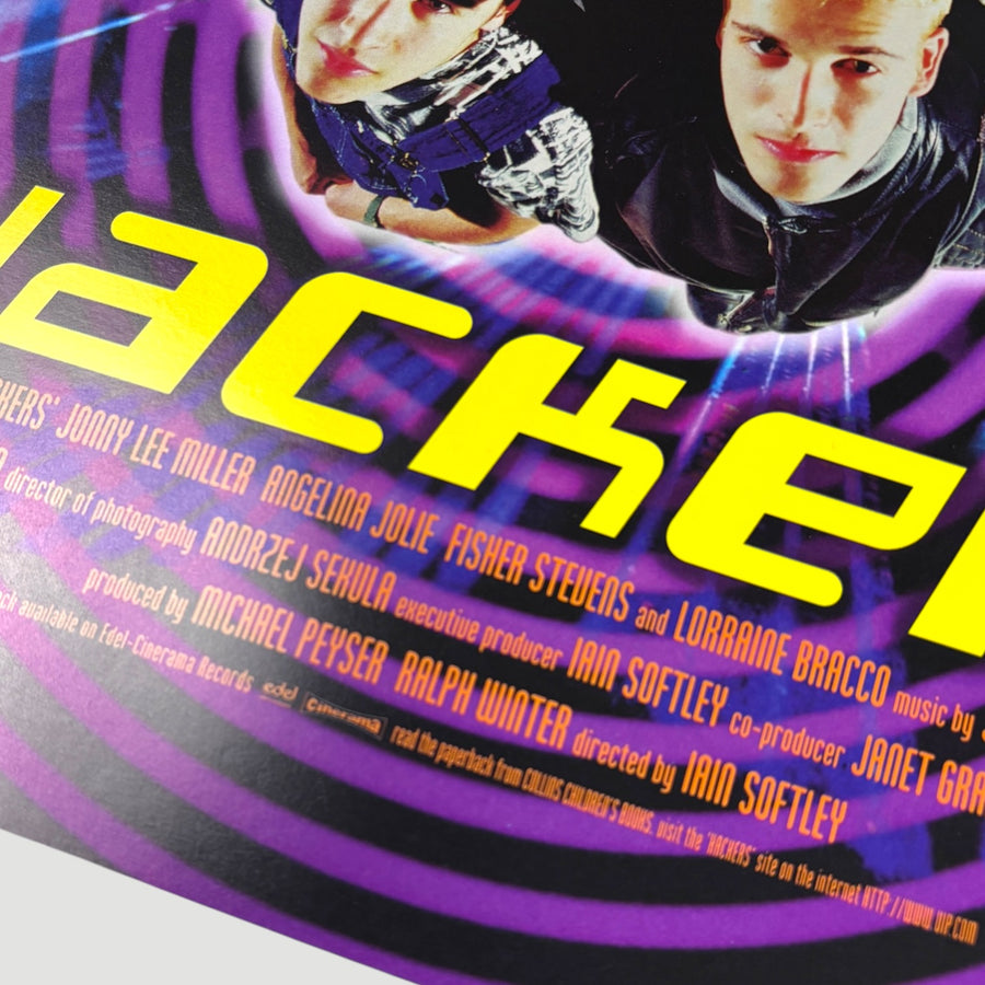 1995 Hackers Mini Quad UK Poster