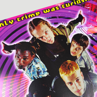 1995 Hackers Mini Quad UK Poster