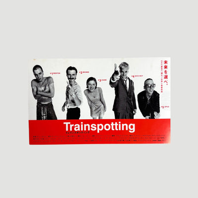 1996 Trainspotting Japanese Chirashi Poster (Landscape)