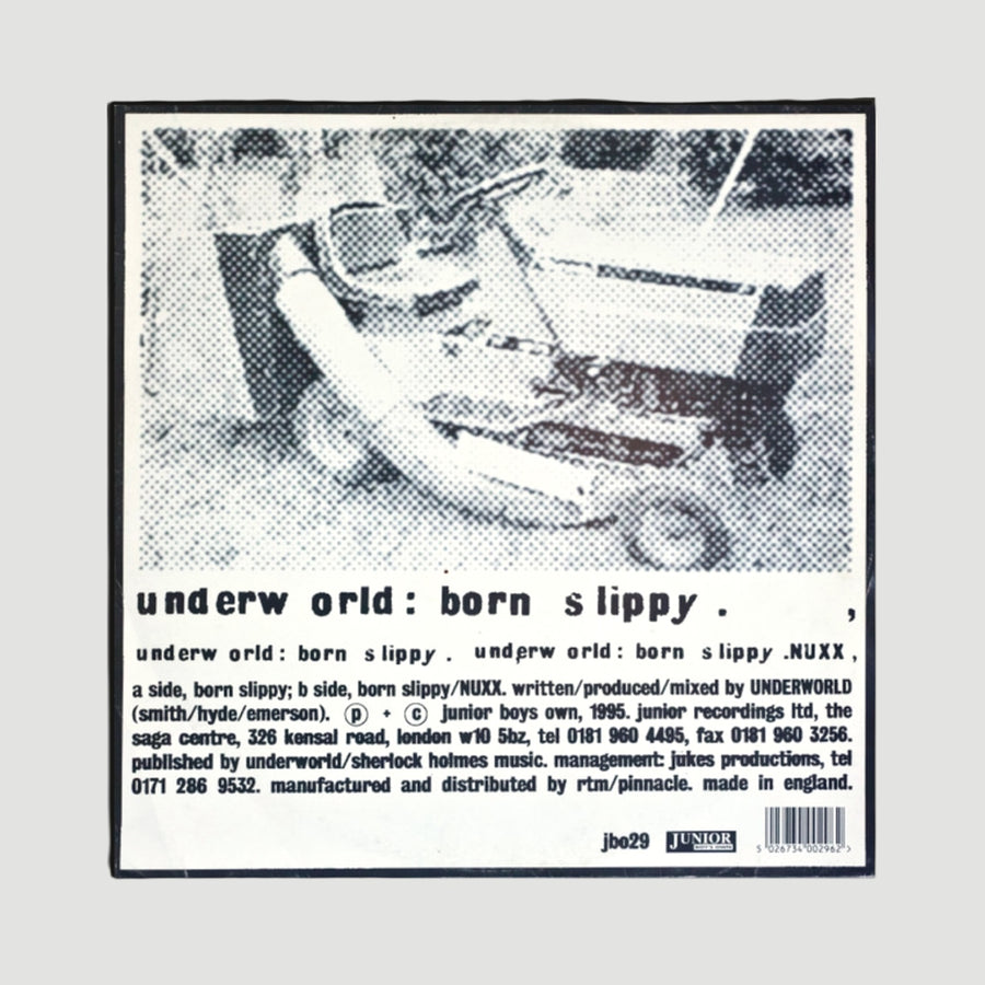 1995 Underworld Born Slippy NUXX UK 12" Single