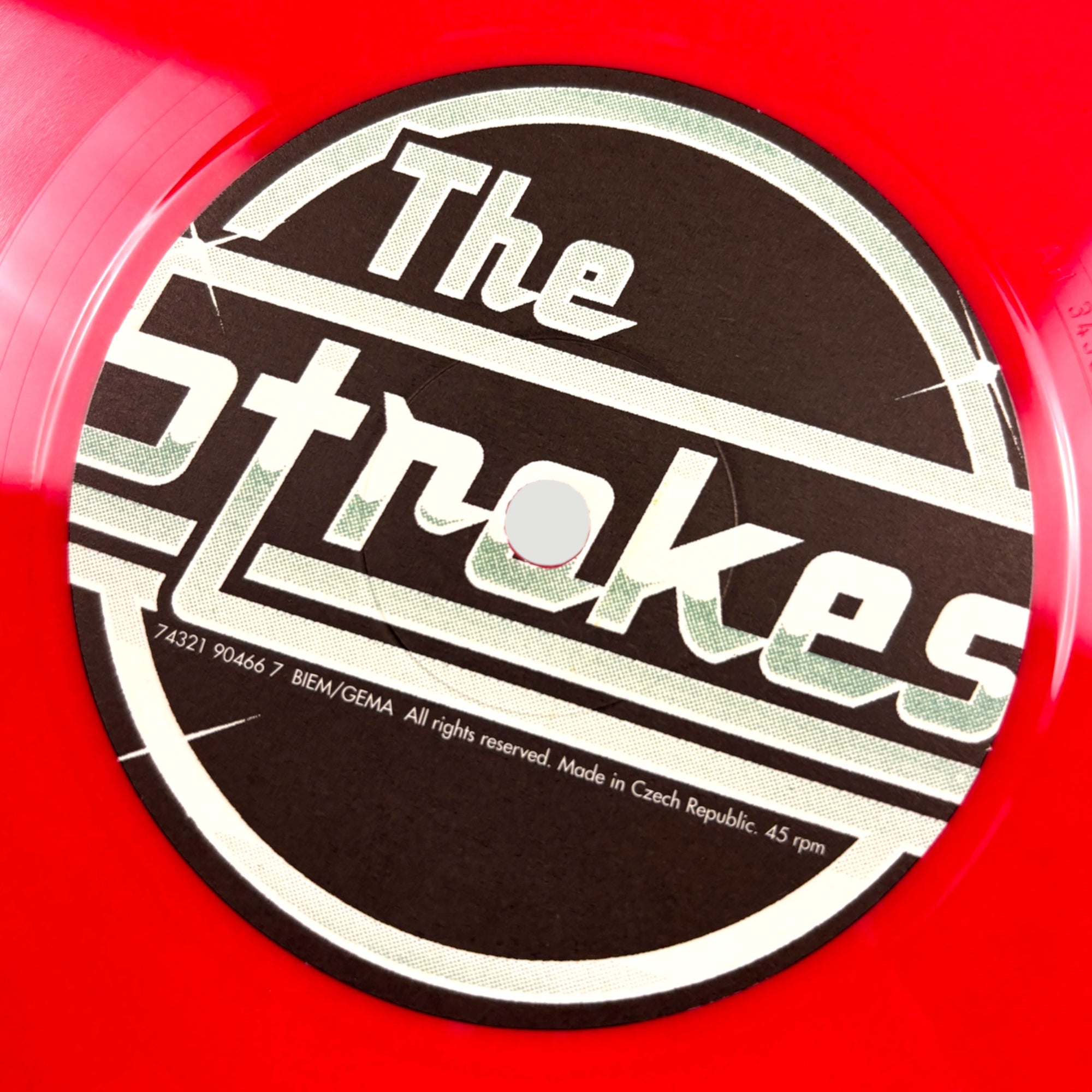 2001 The Strokes Last Nite UK 7" Single (Red)