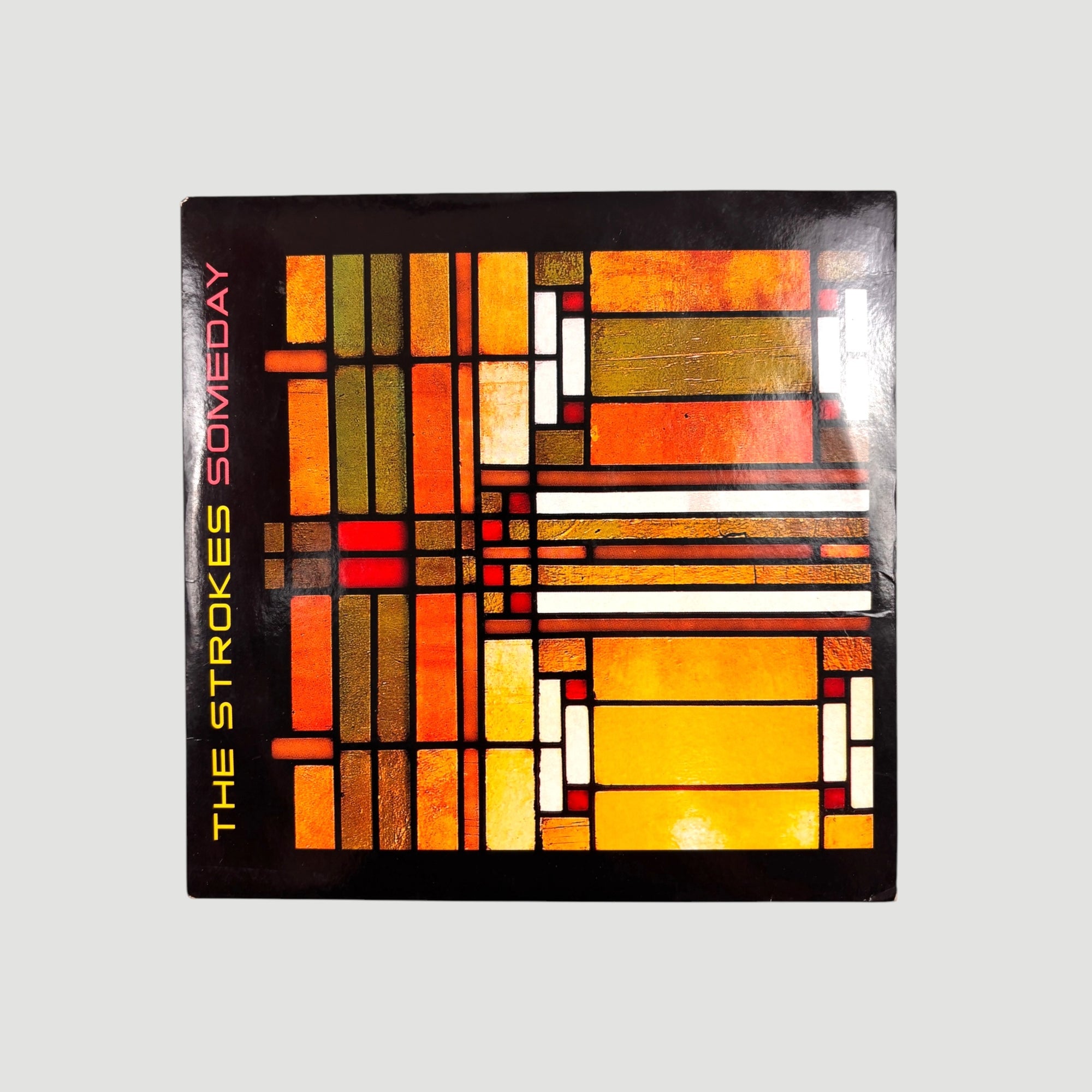 2002 The Strokes Someday UK 7" Single (Yellow)