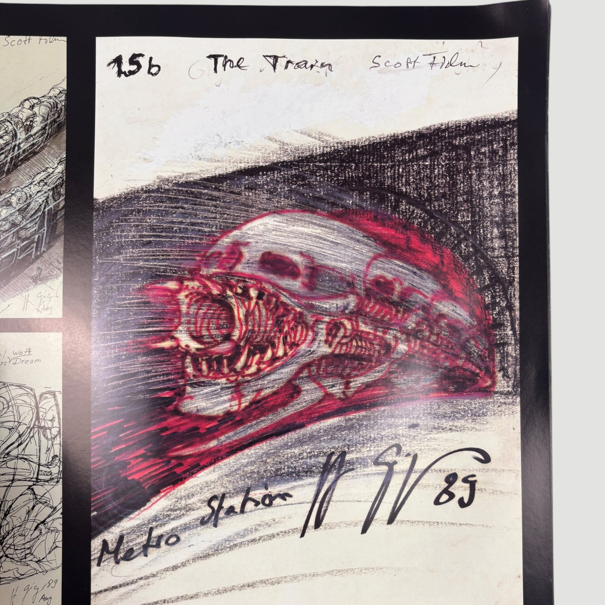 1996 HR Giger's Film Design UK 1st Edition