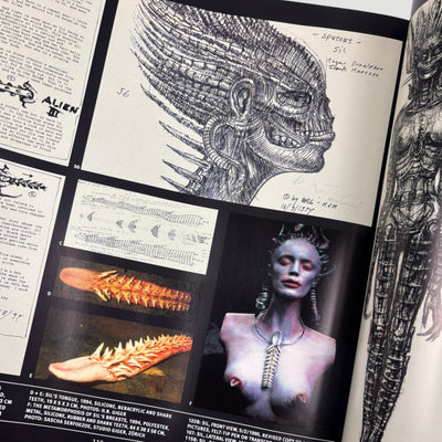 1996 HR Giger's Film Design UK 1st Edition