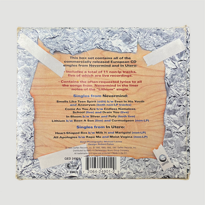 1995 Nirvana Singles 6CD Boxset