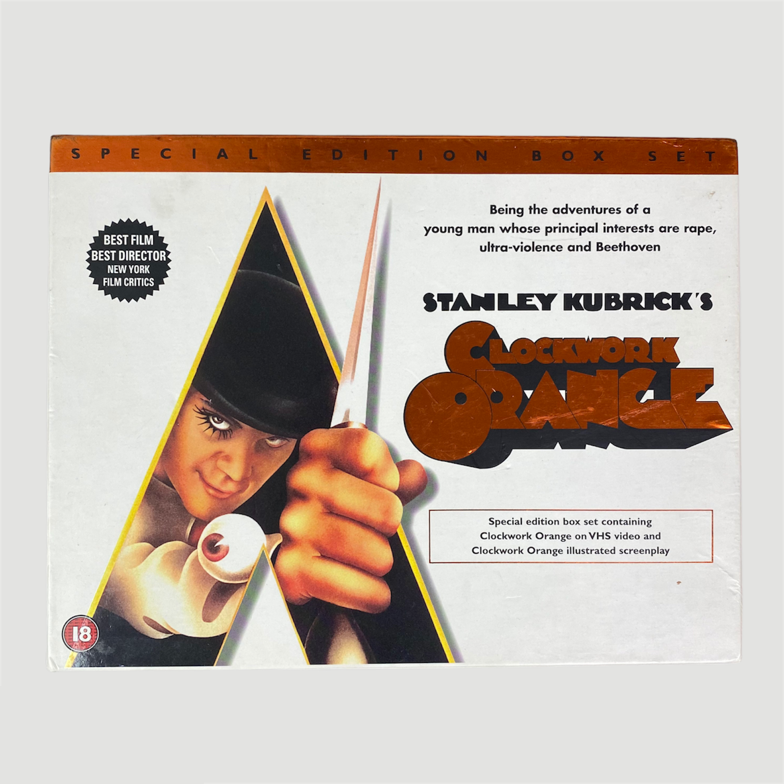 1999 Clockwork Orange Boxset (Book + VHS)