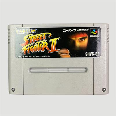 1992 Capcom Street Fighter II Super Famicom Game