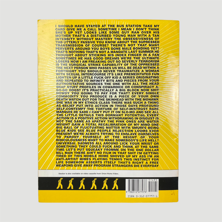 1992 Richard Linklater 'Slacker' Book