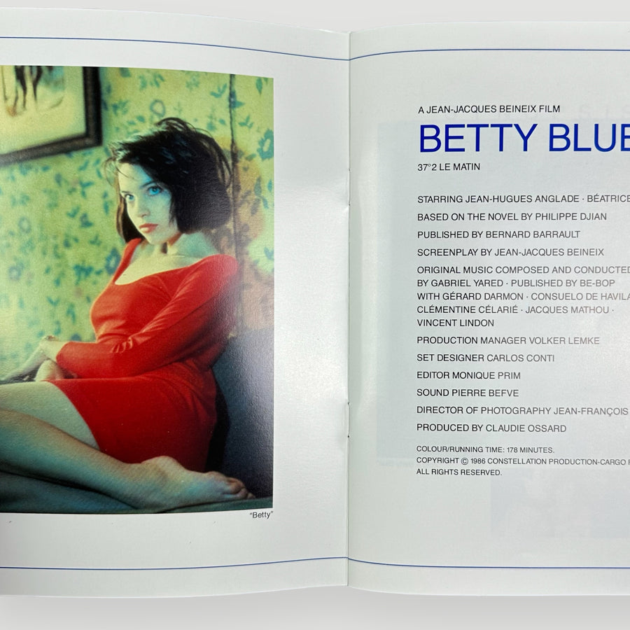 1986 Betty Blue VHS Boxset inc. Booklet