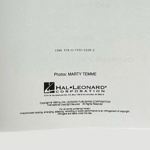 1993 Alice in Chains 'Dirt' Guitar Tab Book