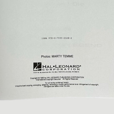 1993 Alice in Chains 'Dirt' Guitar Tab Book