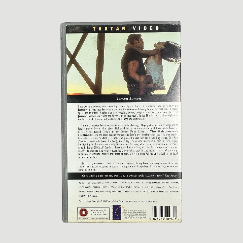 90's Jamon Jamon Tartan Video VHS