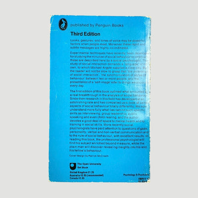 70's The Psychology of Interpersonal Behaviour Pelican