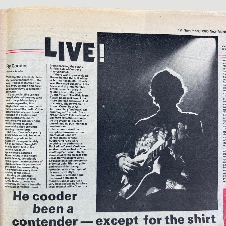 1994 NME Captain Beefheart Issue