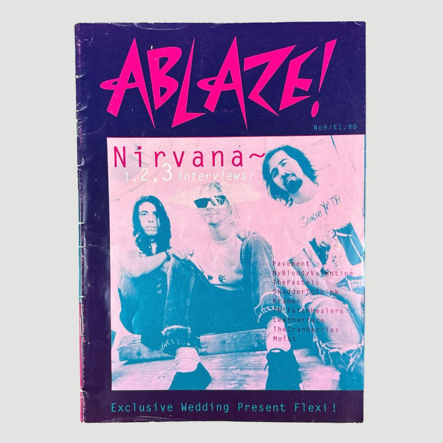 90's Ablaze Magazine Nirvana Issue