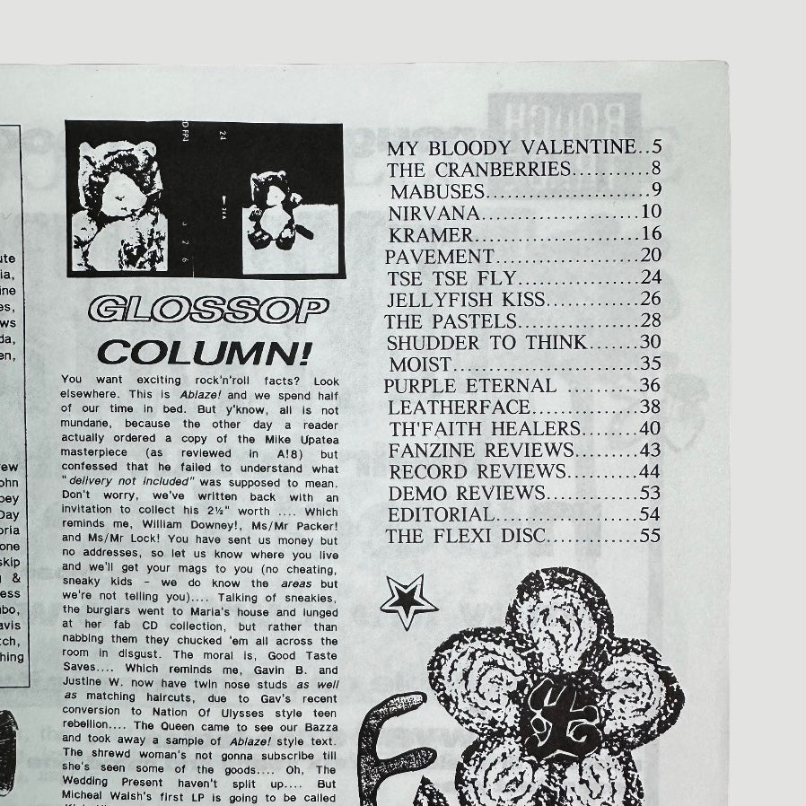 90's Ablaze Magazine Nirvana Issue