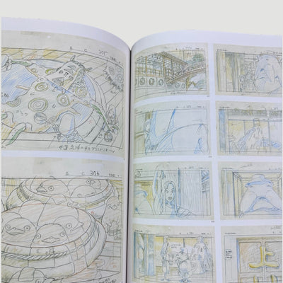 90's Studio Ghibli Layout Designs Japanese Book