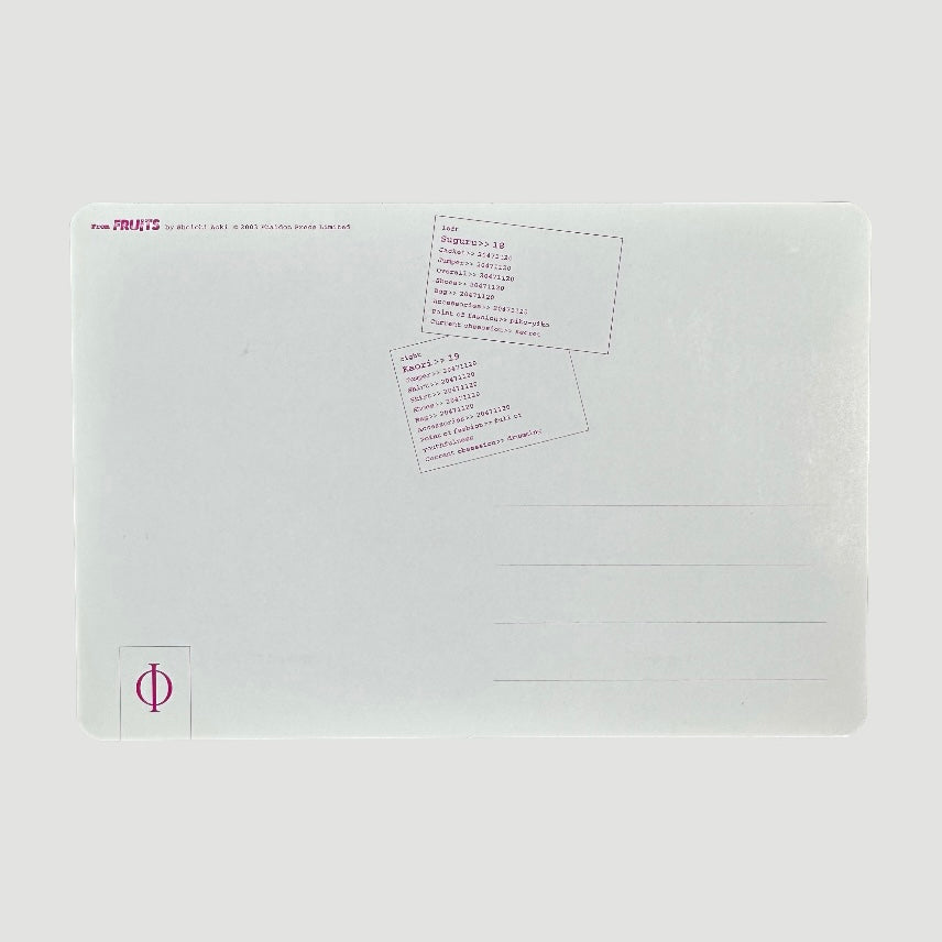 2003 Fruits Limited Edition Postcard Set