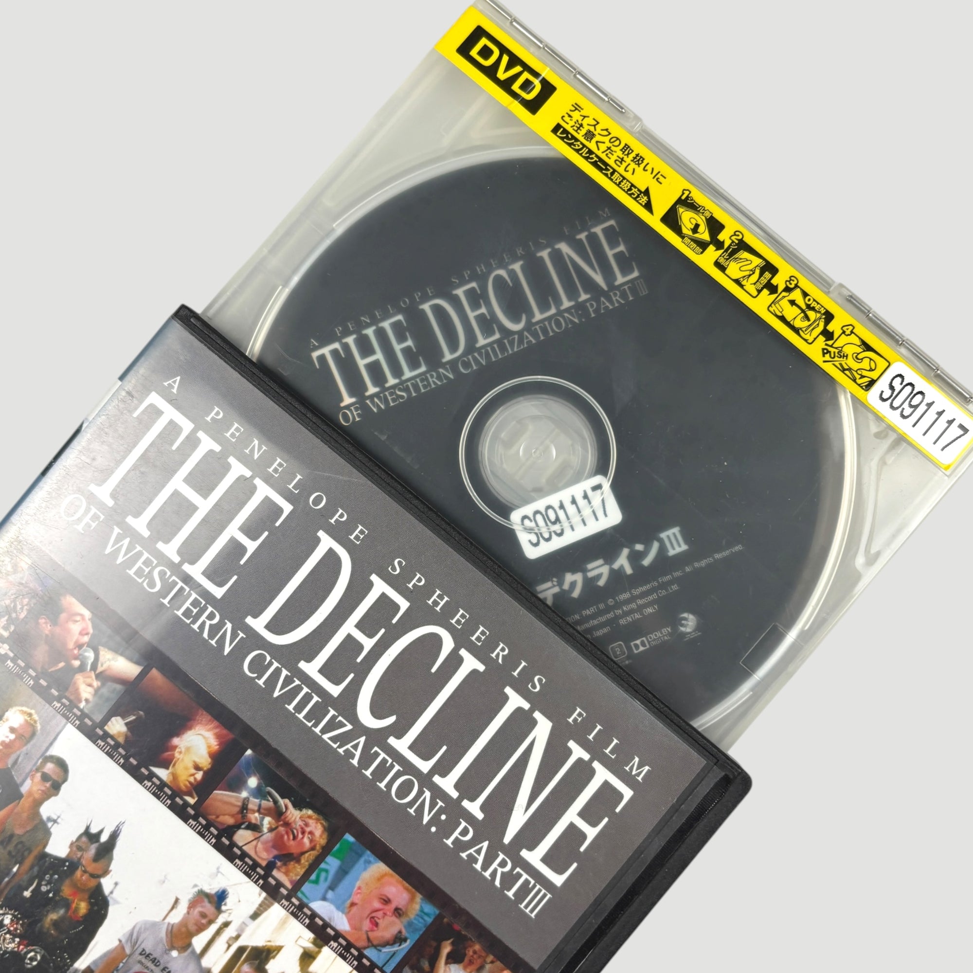 00's The Decline of Western Civilisation III Japanese DVD