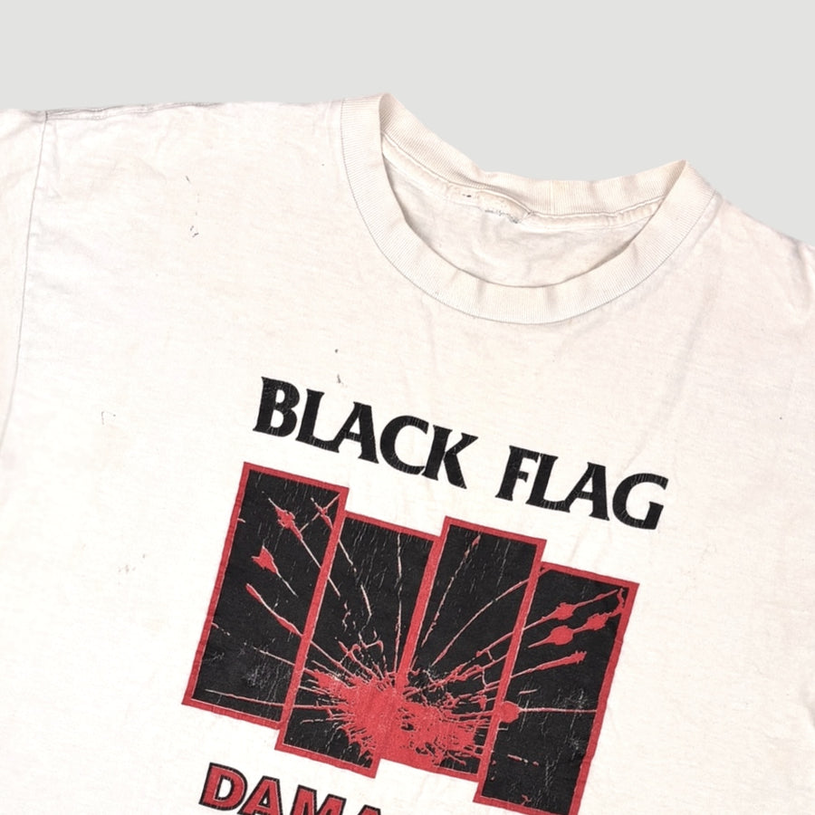 Mid 90’s Black Flag Damaged T-Shirt