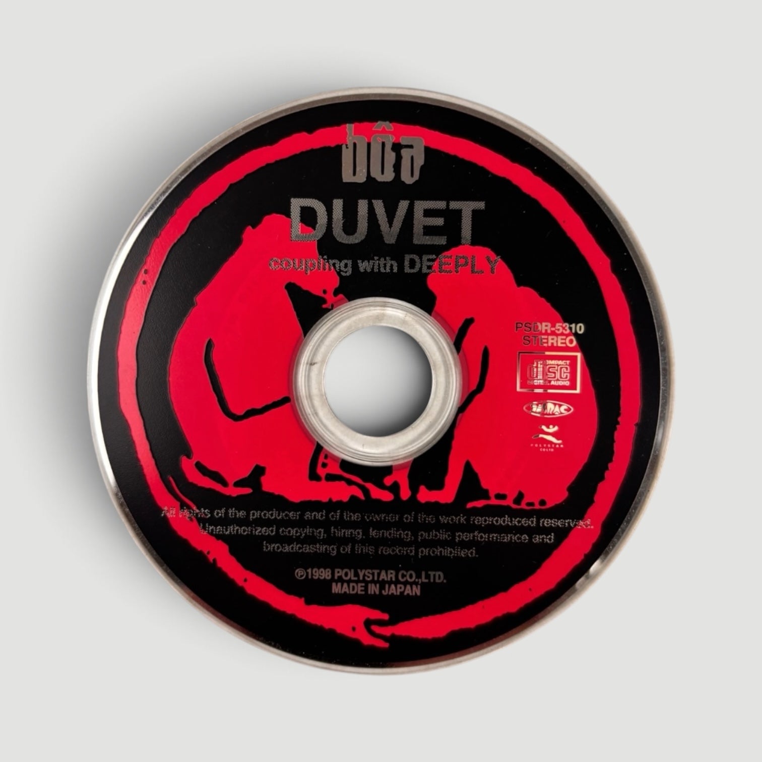 1998 Bôa Duvet Lain Serial Experiments Japanese 3” CD Single