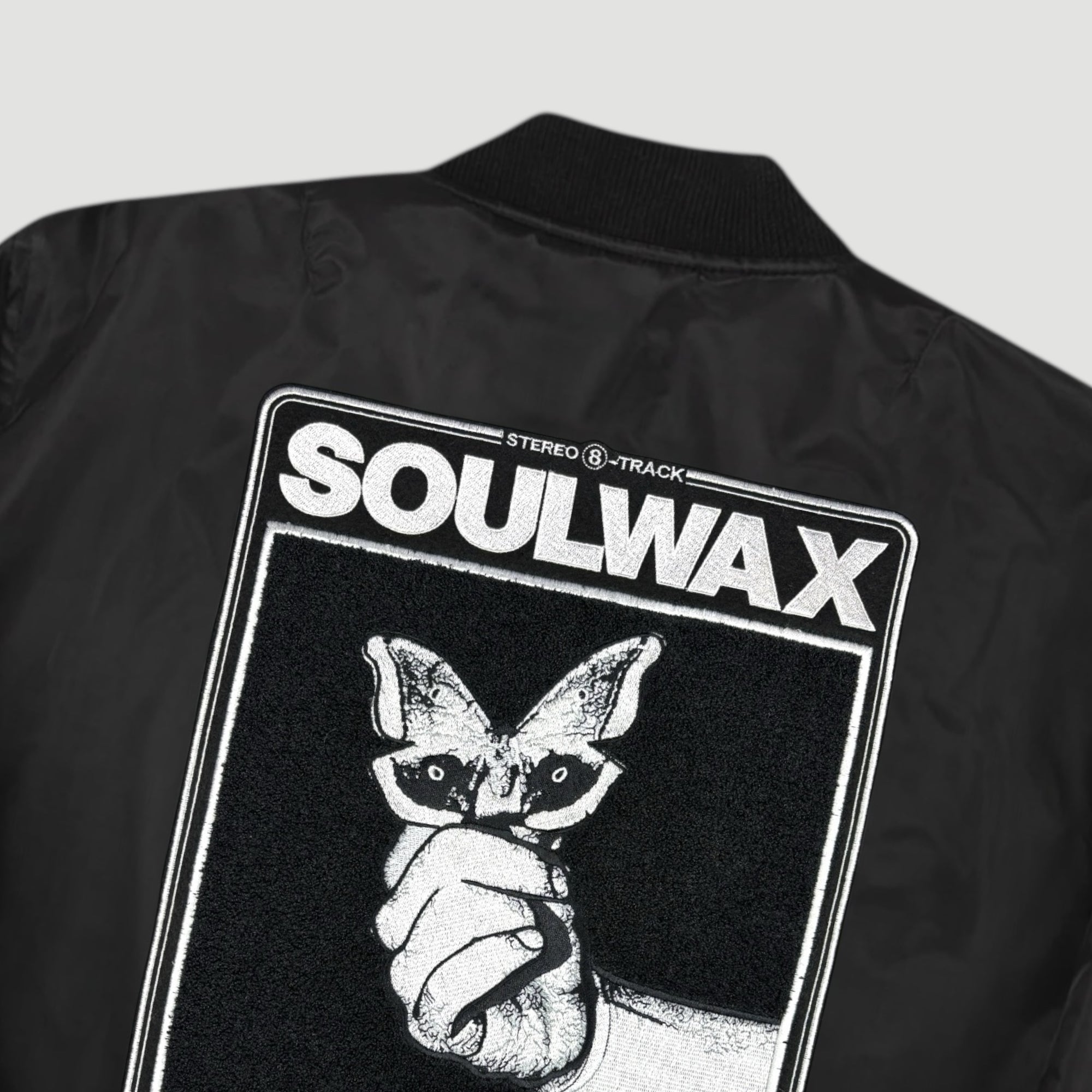 Soulwax x UG All Systems MA1 Bomber Jacket Black